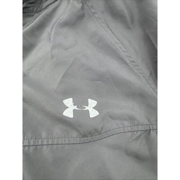 Under Armour Track Jacket Mens XL Gray All Season Gear Lightweight Full Zip Gym - Picture 9 of 16